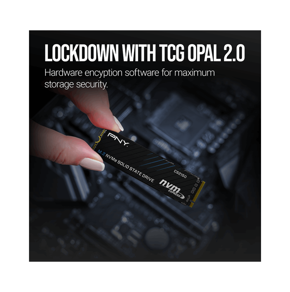 PNY SSD M.2 (2280) 1TB CS2150 (PCIe 5.0/NVMe)